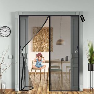 MOUSTIQUAIRE OUVERTURE Porte Moustiquaire Magnetique 85 X 230 Cm Fermetur