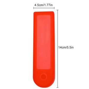 PIECES DETACHEES TROTTINETTE ELECTRIQUE Protection en silicone étanche pour tableau de bord de trottinette électrique Xiaomi M365 - Rouge