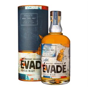 WHISKY BOURBON SCOTCH Évadé - Whisky Français Single Malt - Origine Fran