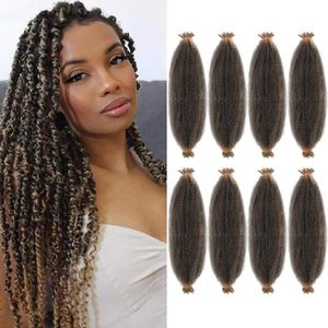PERRUQUE - POSTICHE Springy Afro Twist Hair 24Inch 8 Packs Pre Separat