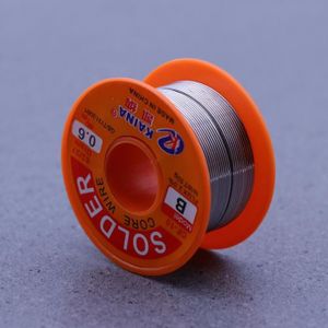fil de soudure /à point de fusion bas fil d/étain outil de soudage Orang Fil d/étain de 0,6 mm composants /électroniques de haute puret/é blanc