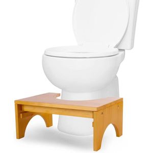 ClookYuan Tabouret de Toilette Pliant Tabouret de Salle de Bain Pliant WC Squat Tabouret de Toilette Pliant artefact Professionnel Blanc 