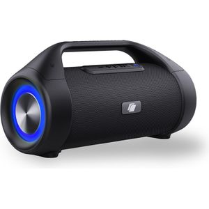Enceinte Autonome Lumineuse Avec Lecteur CD Inovalley MS06-CD-XXL -  Bluetooth 5.0 / USB - 1000W - Karaoké, RADIO