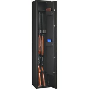 ARMOIRE À FUSIL Armoire forte  Delta 4 armes 1 Noir