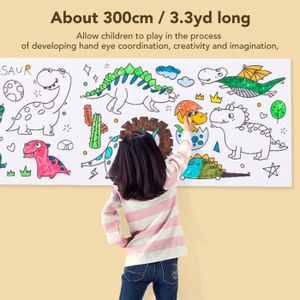 Kit papier créatif Gribouillage et coloriage pour enfants papier à pe