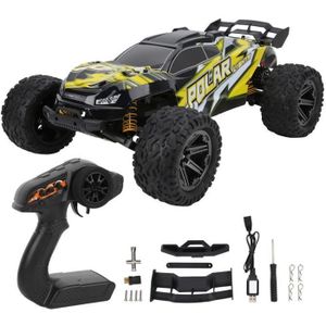 Voiture RC haute vitesse 60KM / H X-04 2.4G 1/10 4WD Brushless Big Foot  Modèles de véhicules Camion Véhicule tout-terrain Buggy RC Jouets  électroniques RTR Couleur: rouge 