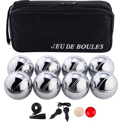 SPORTSIDE - Sacoche 3 Boules De Pétanque - Jeu d'Aesse et de Plein Air SPORTSIDE - Sacoche 3 Boules De Pétanque - Jeu d'Aesse et de Plein Air
