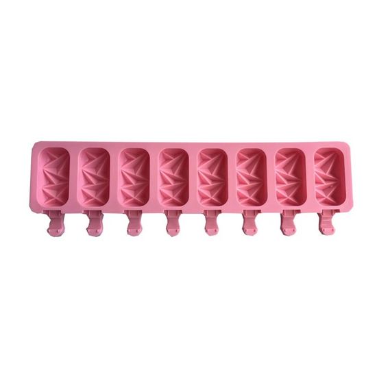 Moules à Glace En Silicone 8 Formes | Avec Bâtons Et Couvercle Crocodile | Réutilisables, Parfaits Pour Enfants - 9