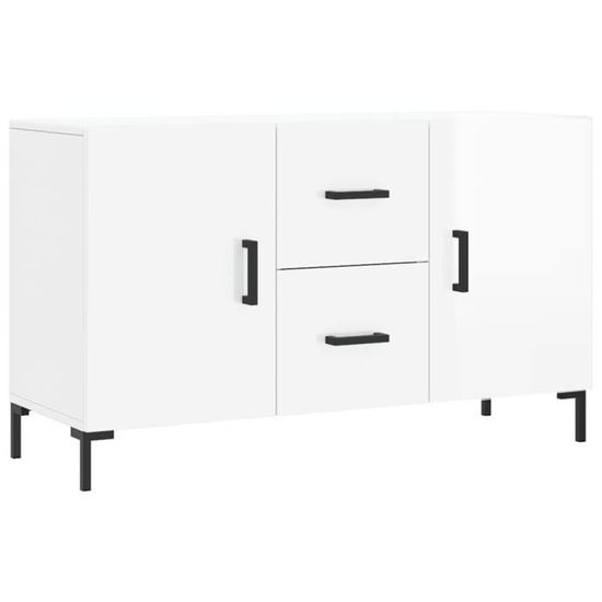 Table De Chevet / Commode Nautica Par Vicco – Blanc, 2 Tiroirs, 46x40x61 Cm (neuf)