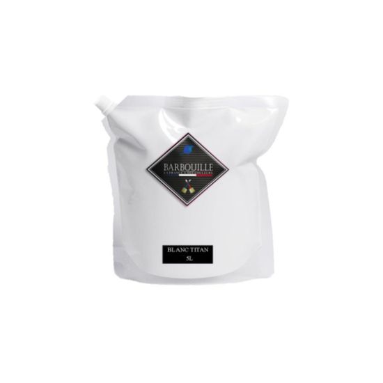 BARBOUILLE Peinture lessivable acrylique mat murs et plafonds - 2,5 ltr Bleu - Ecoute mon lapin ! pas cher