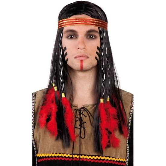 perruque indien homme