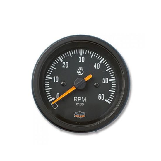 Manómetro Cabina JOM 21110V - Diseño Youngtimer, 52 Mm, Iluminación LED Cambiable, Negro