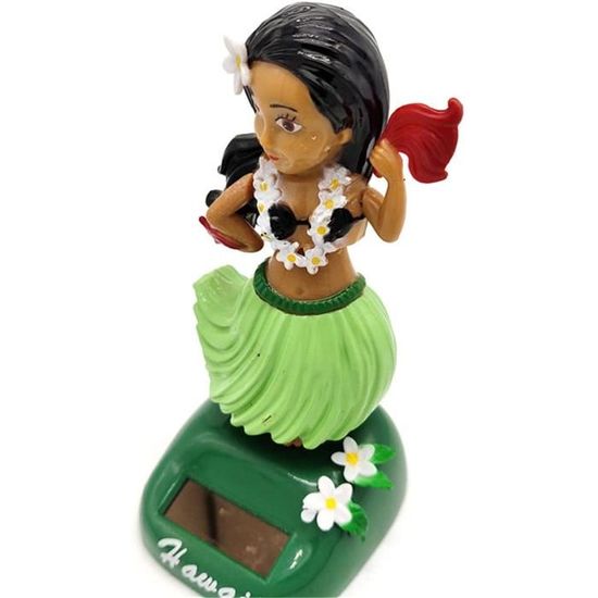 Ljourney Figurine Dansante Hawaïenne À Énergie Solaire - pour