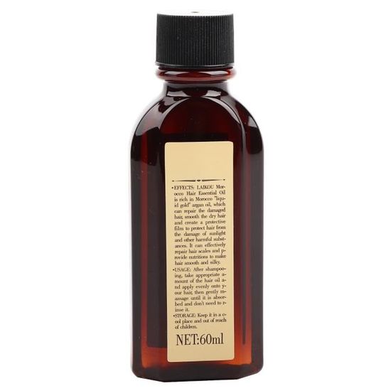 EBTOOLS croissance des cheveux Monaco Nut Hair Oil Argan Oil Masque de