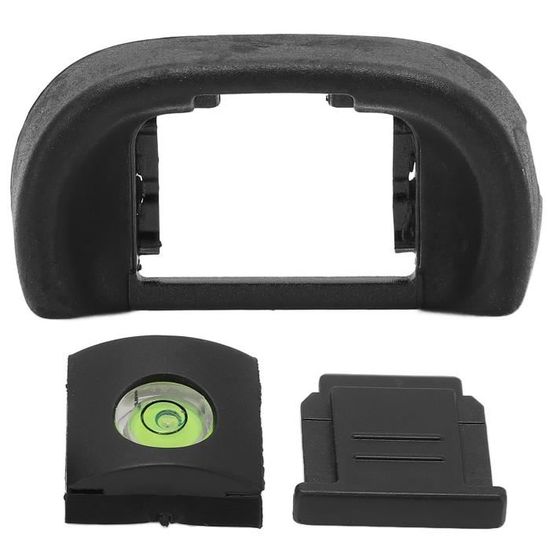 Kit Accessoires Pour Appareil Photo Pentax - Œilleton Viseur + Niveau à Bulle + Couvre-chaussure Froide | Compatible K5, K30, K50, K-S1…