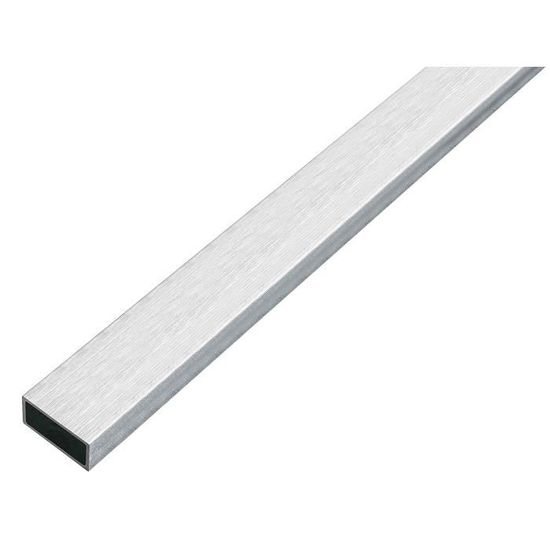 Profilé D'angle Aluminium Chromé Autocollant - 2000x20x10 Mm, épaisseur 1mm, Finition Brillante, Pour Finitions Et Protections