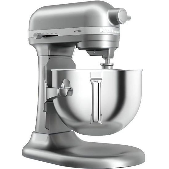 KITCHENAID - Robot pâtissier multifonction - 5.6 L - 375W - Artisan - gris argent - 5KSM60SPXECU