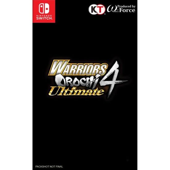 Jeu Nintendo Switch - Warriors Orochi 4 Ultimate - Action - 1-2 joueurs - En ligne - PEGI 12+