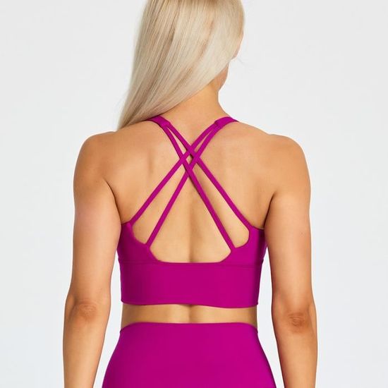 Brassière Sport Femme Push-up Sans Armatures - Confort & Soutien Parfait Pour Fitness & Yoga