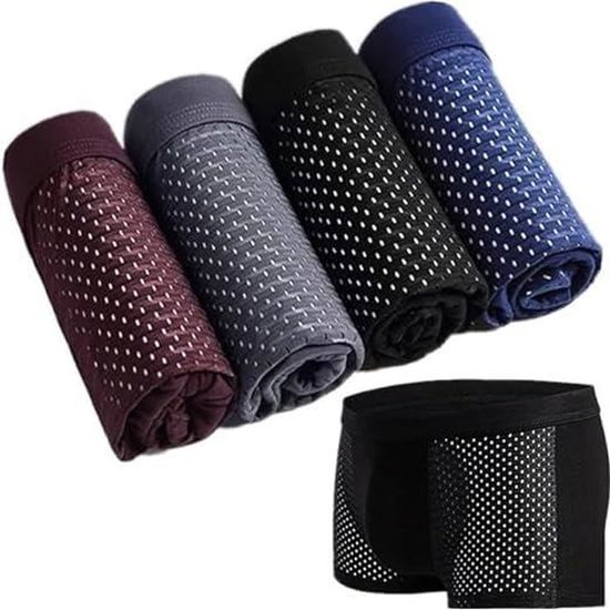 BOXER EN FIBRE DE BAMBOU x4-COD main image 0