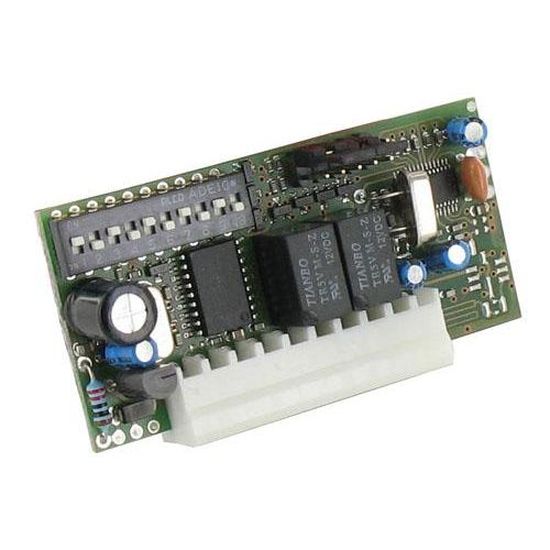 r/écepteur radio nice smx2r fr/équence 433.92 mhz 2 canaux