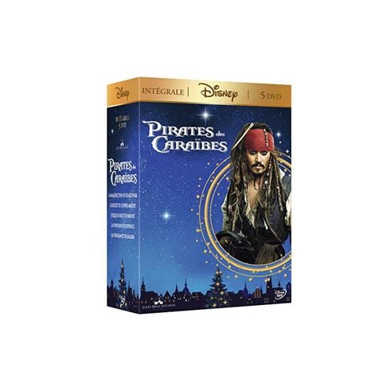 Pirates des Caraïbes Coffret 5 films Cdiscount DVD
