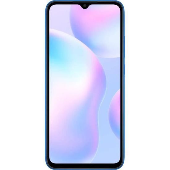 Smartphone Xiaomi Redmi 9A 64G Bleu - 6.53" - 13 MP - 5000 mAh - 4 Go RAM - 4G - Android 10.0