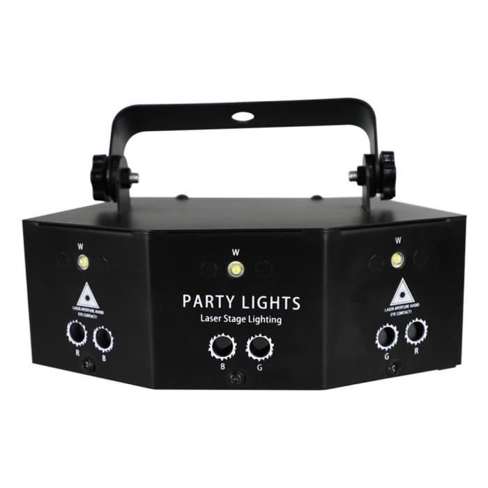 Projecteur à distance 9-EYE RGB DMX Scan LED Strobe DJ Disco Party Stage Lighting 10W @sea908