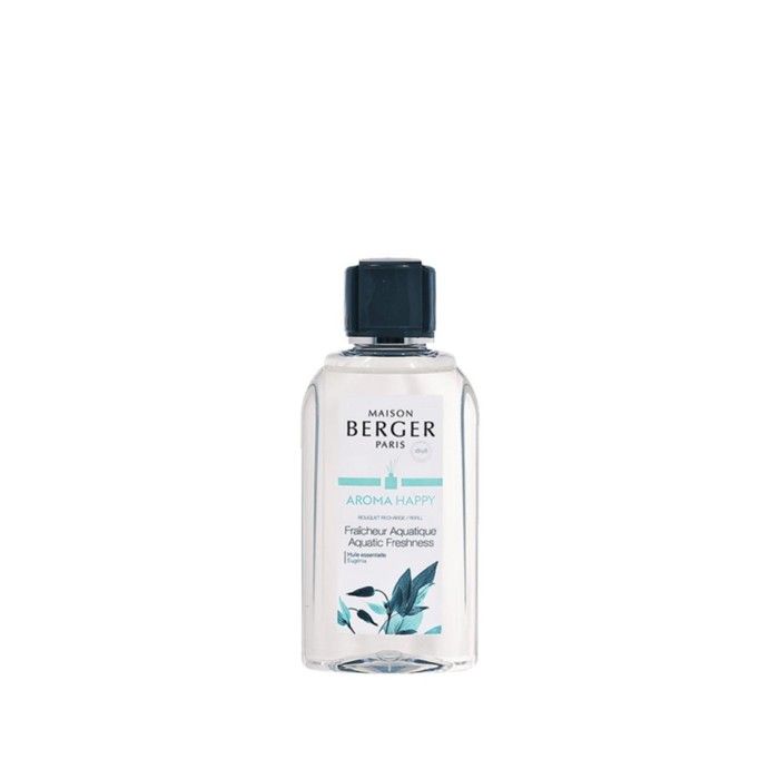 Recharge pour bouquet parfumé Aroma Happy - Fraîcheur Aquatique - Maison Berger
