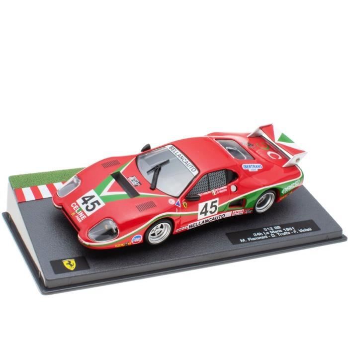 Véhicule miniature - Voiture miniature 1:43 Ferrari 512 BB - 24h Le Mans 1981 - FT019