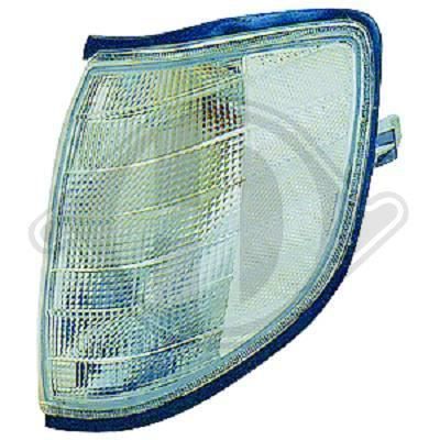 1645073 Clignotant gauche (cote conducteur) pour MERCEDES 300 - 600E-L de type W140 de 1995 a 1998 , Look Origine.