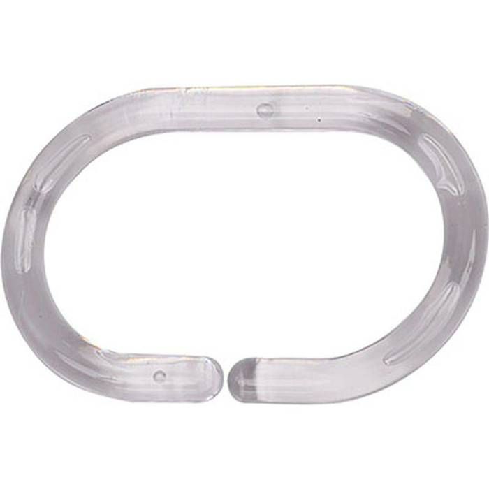Lot de 12 anneaux TRANSPARENT