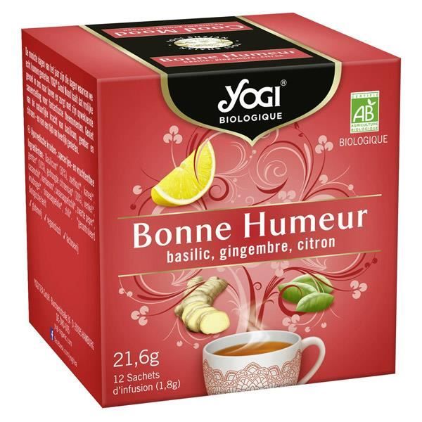 Yogi Infusions Bonne Humeur Bio 12 sachets