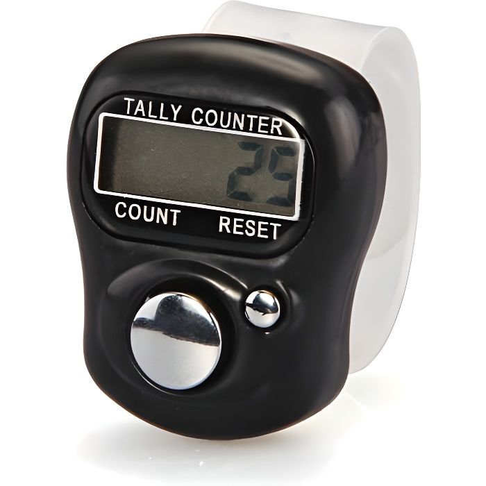 Compteur Numérique Manuel Counter 5 Chiffres LCD Ecran Comptage Compte