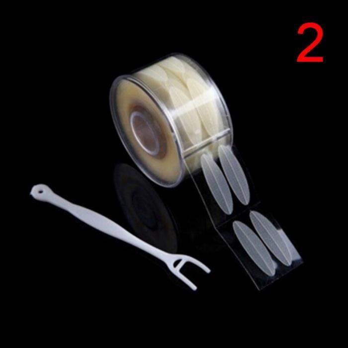 600 pièces paupière ruban autocollant Invisible Double pli paupière pâte clair Beige rayure auto adhésif naturel oeil ru W632
