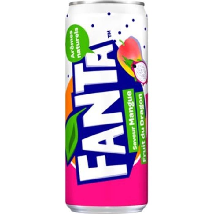 Fanta Mangue Fruit du Dragon 33cl x 24