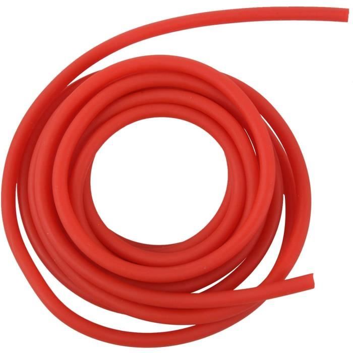 Bande De RéSistance en Caoutchouc d'exercice De Tubes Catapulte Surnommer Lance-Pierres éLastique,Rouge 2.5M