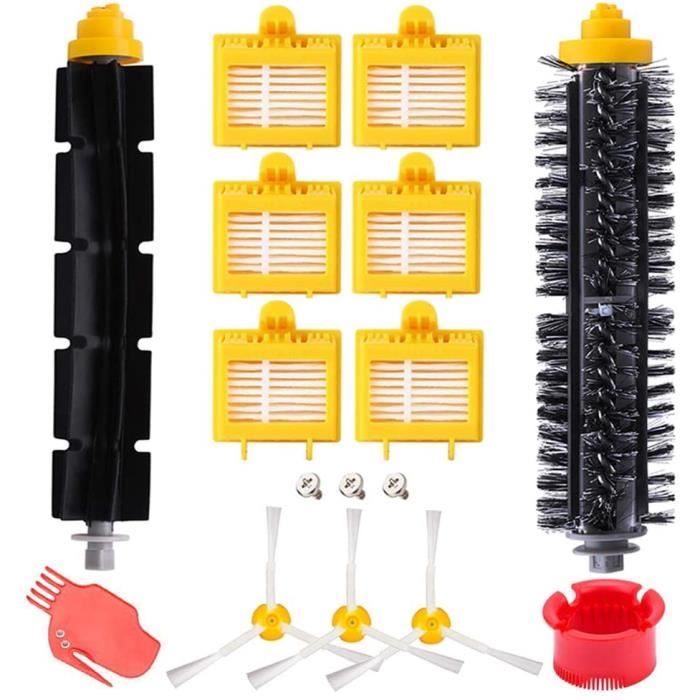 Kit de 13 secours pour Roomba série 700 (700, 760, 770, 780 790) - Kit accessoires (Brosses Latérale, brosse de Cerda et etc...)