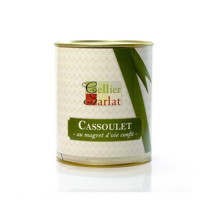 Cassoulet au magret d'Oie confit 800g