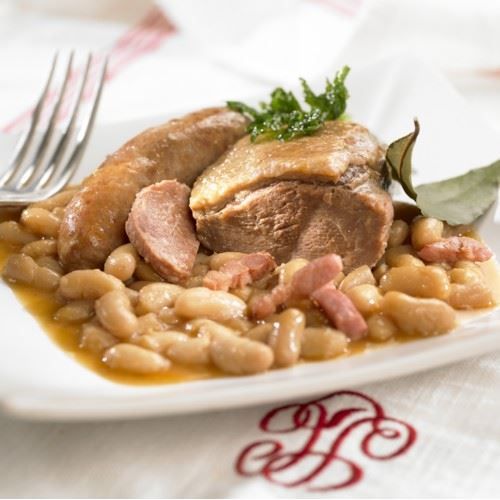 Cassoulet au magret d'Oie confit 800g