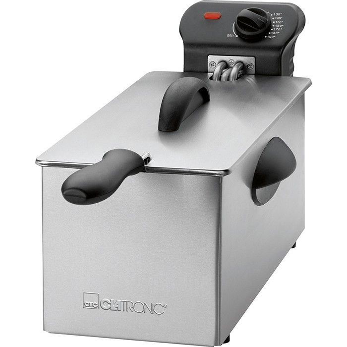 Friteuse en acier inoxydable 3 litres Inox