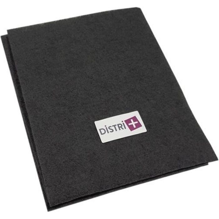 Filtre universel anti-odeurs au charbon actif pour hotte à découper à la taille - 57 x 47cm