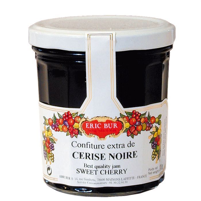 ERIC BUR, Confiture cerise noire 370g