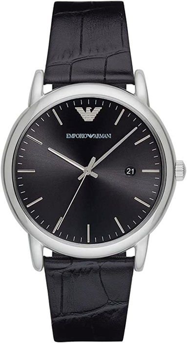 Emporio Armani 3 ZEIGER DATUM AR2500 Montre-Bracelet pour hommes Point Culminant de Design