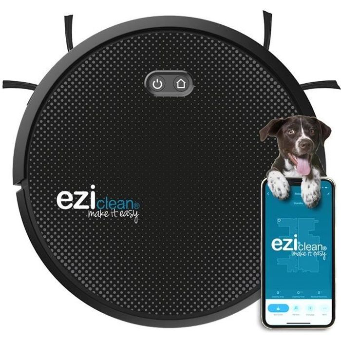EZIclean® Connect x500 - Robot aspirateur connecté – Navigation Navig+ – 55dB – 120 min – 120m² – 600 mL
