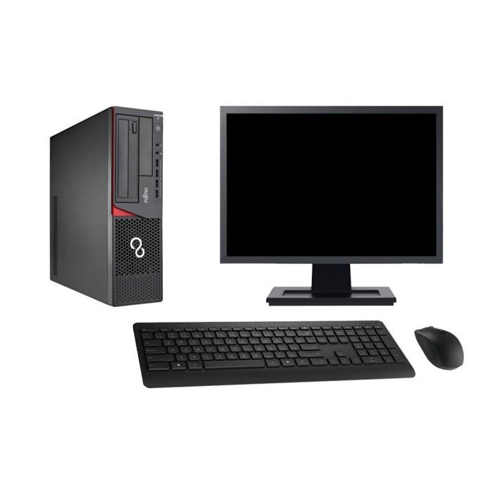 PC Fujitsu E720 DT Ecran 22- Intel i5-4570 RAM 16Go Disque 1To Windows 10 Wifi