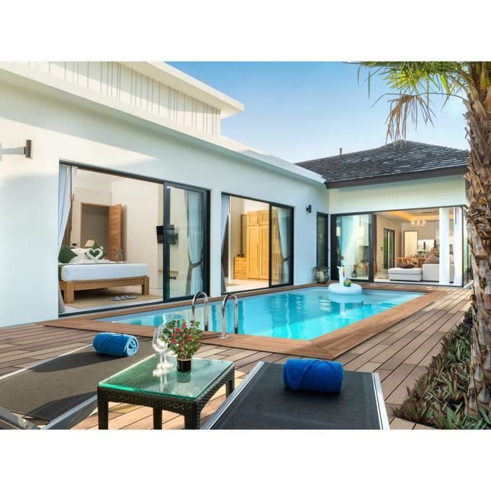 Piscine bois rectangle - Aruba -- 5.00 x 3.00 x 1.24 m