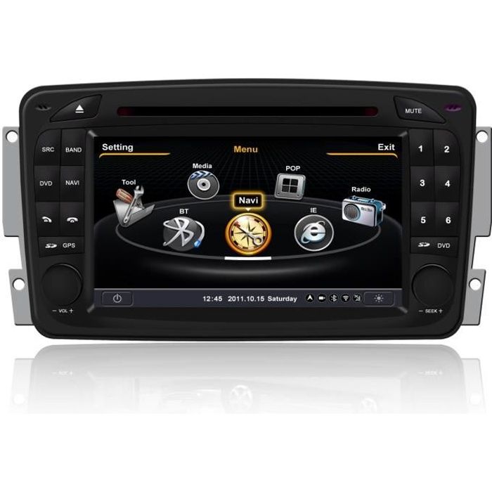 AUTORADIO GPS MERCEDES CLASS C W203