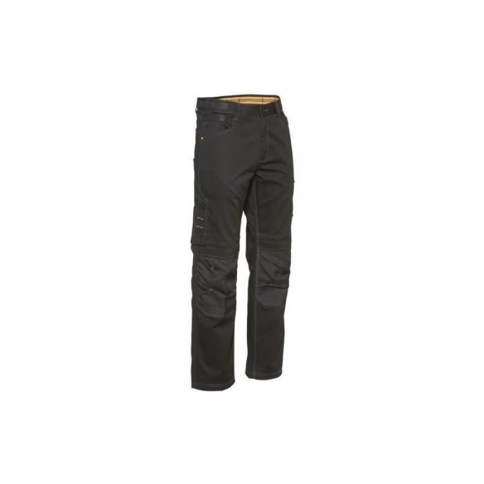 CATERPILLAR - Pantalon de Travail Noir Custom Lite - Caterpillar
