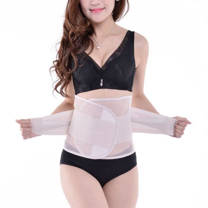 Ceinture De Sudation Adulte Homme Femme Ceinture Soutien Lombaire Soulage La Douleur Auto-Chauffant Respirant Été Maille